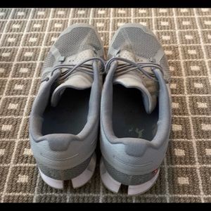 On cloud running shoes